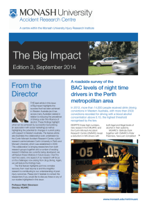 The Big Impact From the Director Edition 3, September 2014