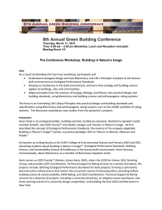 8th Annual Green Building Conference  
