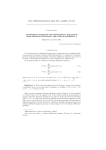 Mem. Differential Equations Math. Phys. 24(2001), 115–124 R. Koplatadze