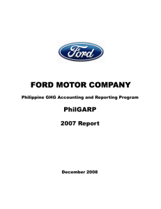 FORD MOTOR COMPANY PHILIPPINES