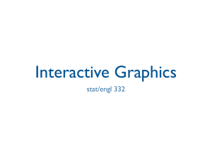 Interactive Graphics stat/engl 332