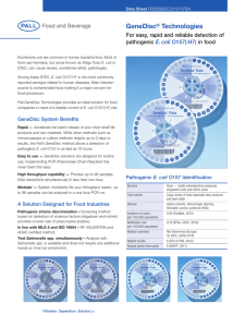 GeneDisc Technologies For easy, rapid and reliable detection of pathogenic