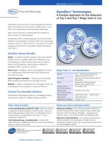 GeneDisc Technologies A Flexible Approach for the Detection