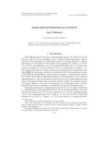 PUBLICATIONS DE L’INSTITUT MATHÉMATIQUE Nouvelle série, tome 93 (107) (2013), 165–172