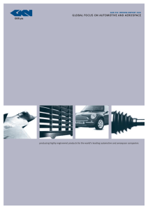 global focus on automotive and aerospace gkn plc interim report 2002