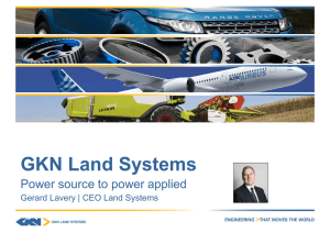 GKN Land Systems Power source to power applied