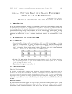 Lab 4a: Control Flow and Branch Prediction