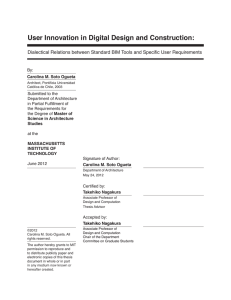 User Innovation in Digital Design and Construction: