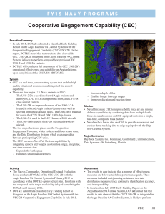 Cooperative Engagement Capability (CEC)