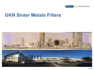 GKN Sinter Metals Filters 120615