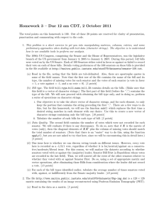 Homework 3 – Due 12 am CDT, 2 October 2011