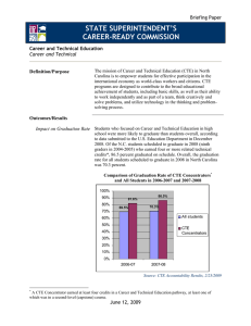 STATE SUPERINTENDENT’S CAREER-READY COMMISSION Briefing Paper