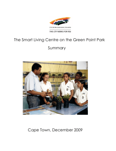 The Smart Living Centre on the Green Point Park Summary