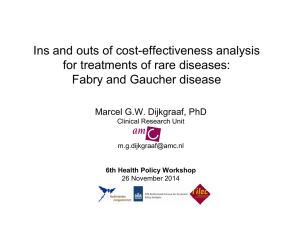 Ins and outs of cost-effectiveness analysis for treatments of rare diseases: