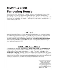 MWPS-72680 Farrowing House