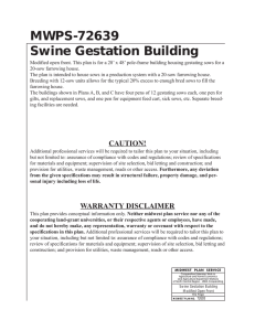 MWPS-72639 Swine Gestation Building