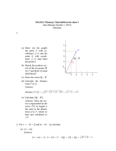 MA1S11 (Timoney) Tutorial/Exercise sheet 1 [due Monday October 1, 2012] Solutions 1.