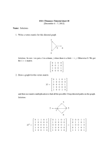 1S11 (Timoney) Tutorial sheet 10 [December 4 – 7, 2012] Name: Solutions
