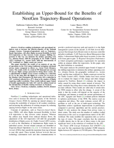 Establishing an Upper-Bound for the Benefits of NextGen Trajectory-Based Operations