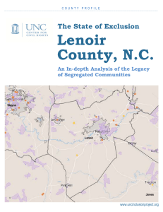 Lenoir County, N.C.   The State of Exclusion