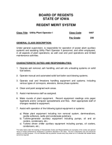 BOARD OF REGENTS STATE OF IOWA REGENT MERIT SYSTEM