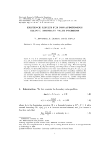 Electronic Journal of Differential Equations