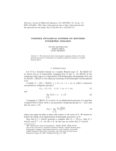 Electronic Journal of Differential Equations, Vol. 1997(1997), No. 19, pp.... ISSN: 1072-6691. URL:  or