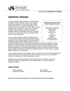 GRAPHIC DESIGN CO-OP &amp; CAREER GUIDES