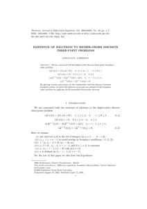 Electronic Journal of Differential Equations, Vol. 2003(2003), No. 40, pp.... ISSN: 1072-6691. URL:  or