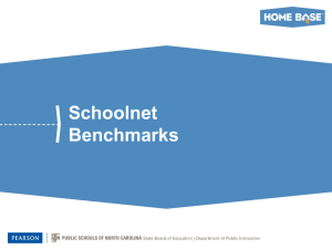 Schoolnet Benchmarks