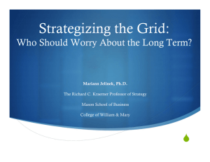 Strategizing the Grid: 6 Who Should Worry About the Long Term?