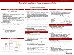 Timing Vulnerabilities in Phasor Measurement Units  Non-linear System Phasor Measurement Units