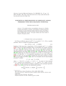 Electronic Journal of Differential Equations, Vol. 2005(2005), No. 117, pp.... ISSN: 1072-6691. URL:  or