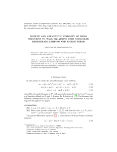 Electronic Journal of Differential Equations, Vol. 2007(2007), No. 76, pp.... ISSN: 1072-6691. URL:  or