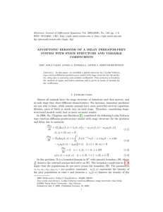Electronic Journal of Differential Equations, Vol. 2008(2008), No. 140, pp.... ISSN: 1072-6691. URL:  or