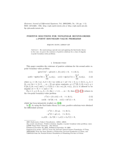 Electronic Journal of Differential Equations, Vol. 2009(2009), No. 110, pp.... ISSN: 1072-6691. URL:  or