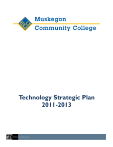 Technology Strategic Plan 2011-2013