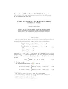 Electronic Journal of Differential Equations, Vol. 2006(2006), No. 94, pp.... ISSN: 1072-6691. URL:  or