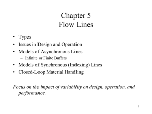 Chapter 5 Flow Lines