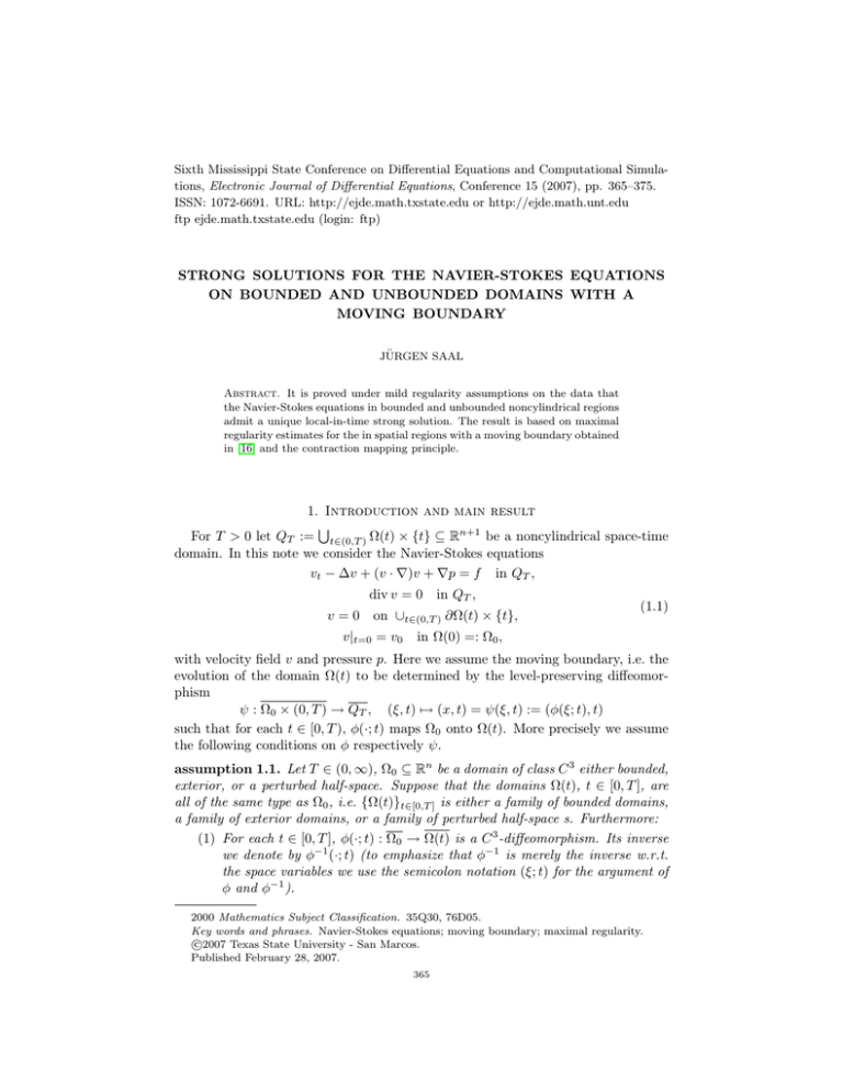 Sixth Mississippi State Conference on Differential Equations and Computational Simula-