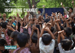 InspIrIng change Impact and LearnIng report 2015