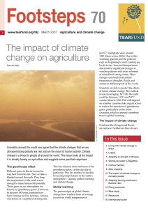 70 The impact of climate change on agriculture www.tearfund.org/tilz