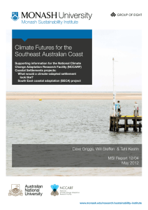 Climate Futures for the Southeast Australian Coast
