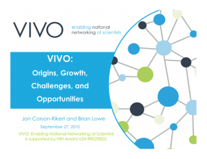 VIVO: Origins, Growth, Challenges, and Opportunities