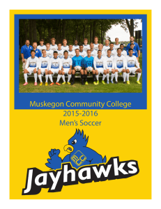 Muskegon Community College 2015-2016 Men’s Soccer Photo