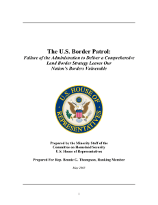 The U.S. Border Patrol: