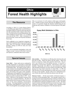 Forest Health Highlights Ohio The Resource April 1999
