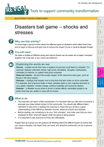 A2: Disaster risk managment-2