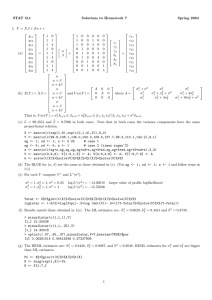 STAT 511 Solutions to Homework 7 Spring 2004