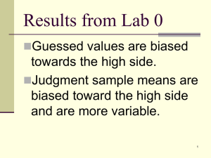 Results from Lab 0